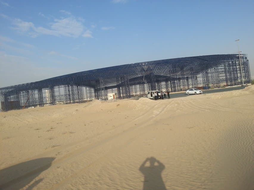 湘乡大型场馆网架工程