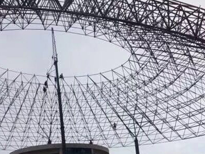 湘乡篮球馆球形网架厂家价格